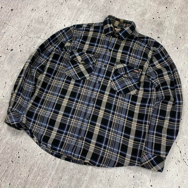 Dickies Heavy Flannel Shirt - Small - Image 3