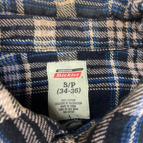 Dickies Heavy Flannel Shirt - Small - Image 8