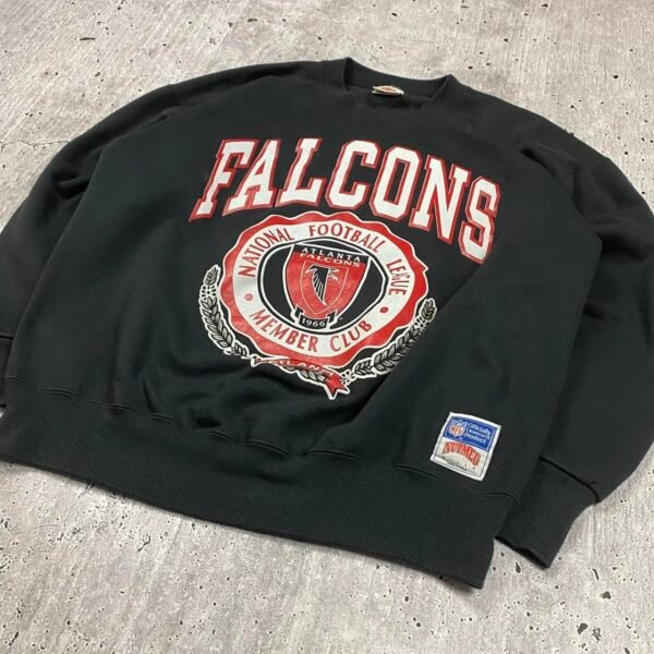 90s NFL Atlanta Falcons Sweatshirt - XL - Image 6