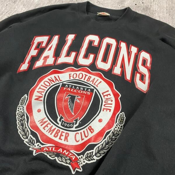 90s NFL Atlanta Falcons Sweatshirt - XL - Image 4