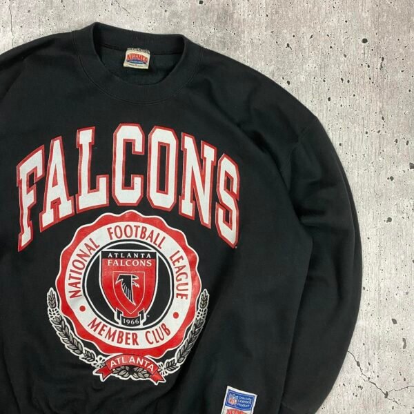 90s NFL Atlanta Falcons Sweatshirt - XL - Image 5