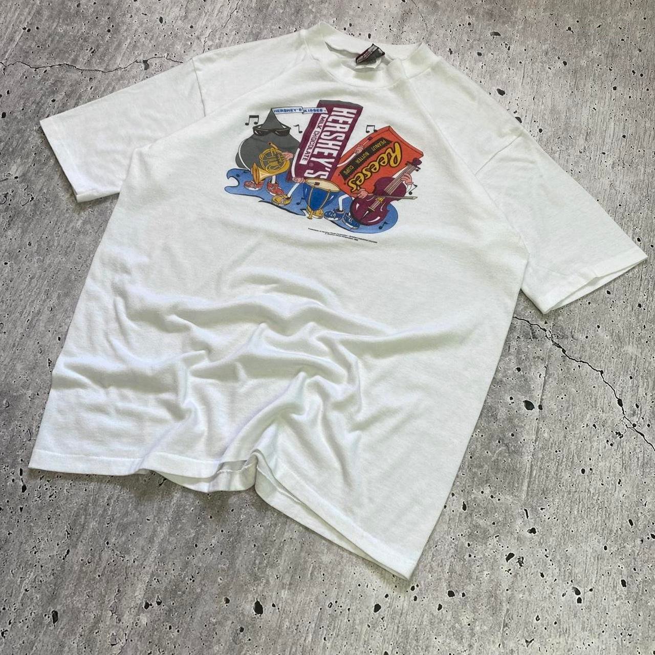 90s Hershey's Chocolate Single Stitch T-Shirt - Medium - Image 3