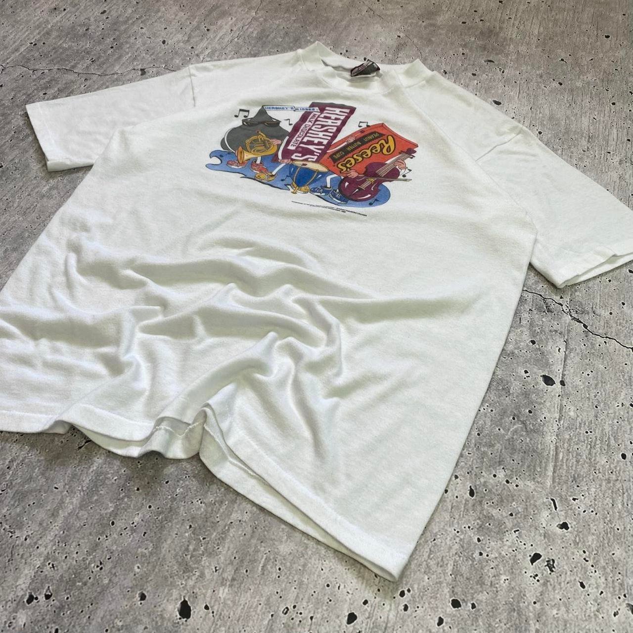 90s Hershey's Chocolate Single Stitch T-Shirt - Medium - Image 7