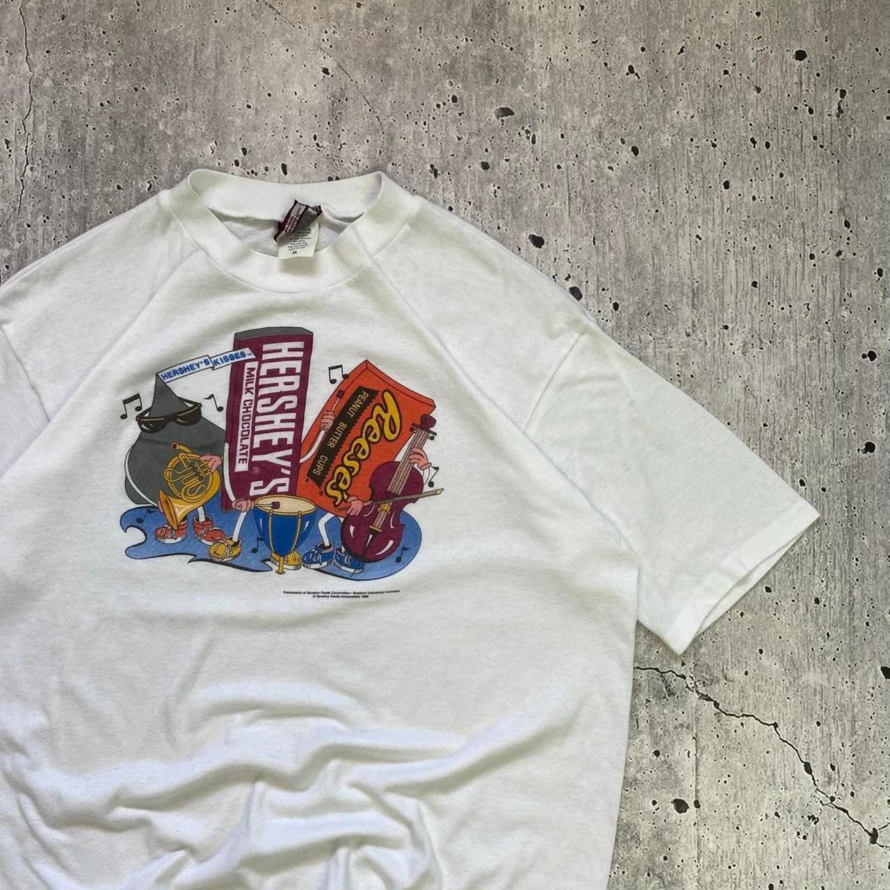 90s Hershey's Chocolate Single Stitch T-Shirt - Medium - Image 4