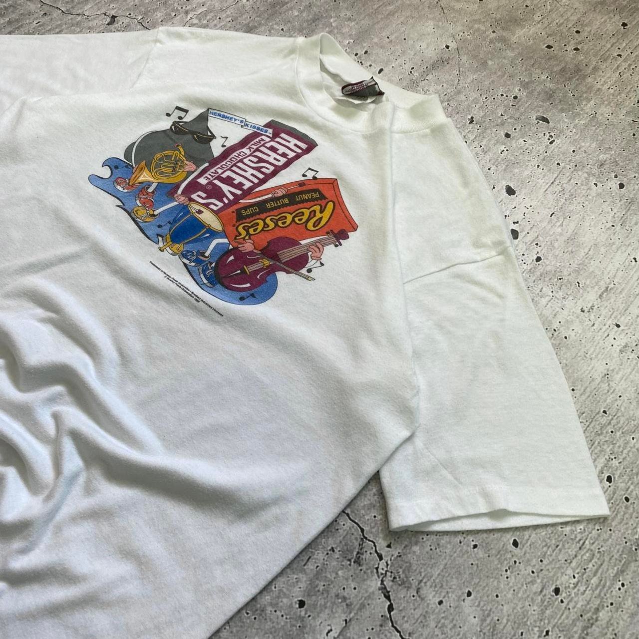90s Hershey's Chocolate Single Stitch T-Shirt - Medium - Image 6