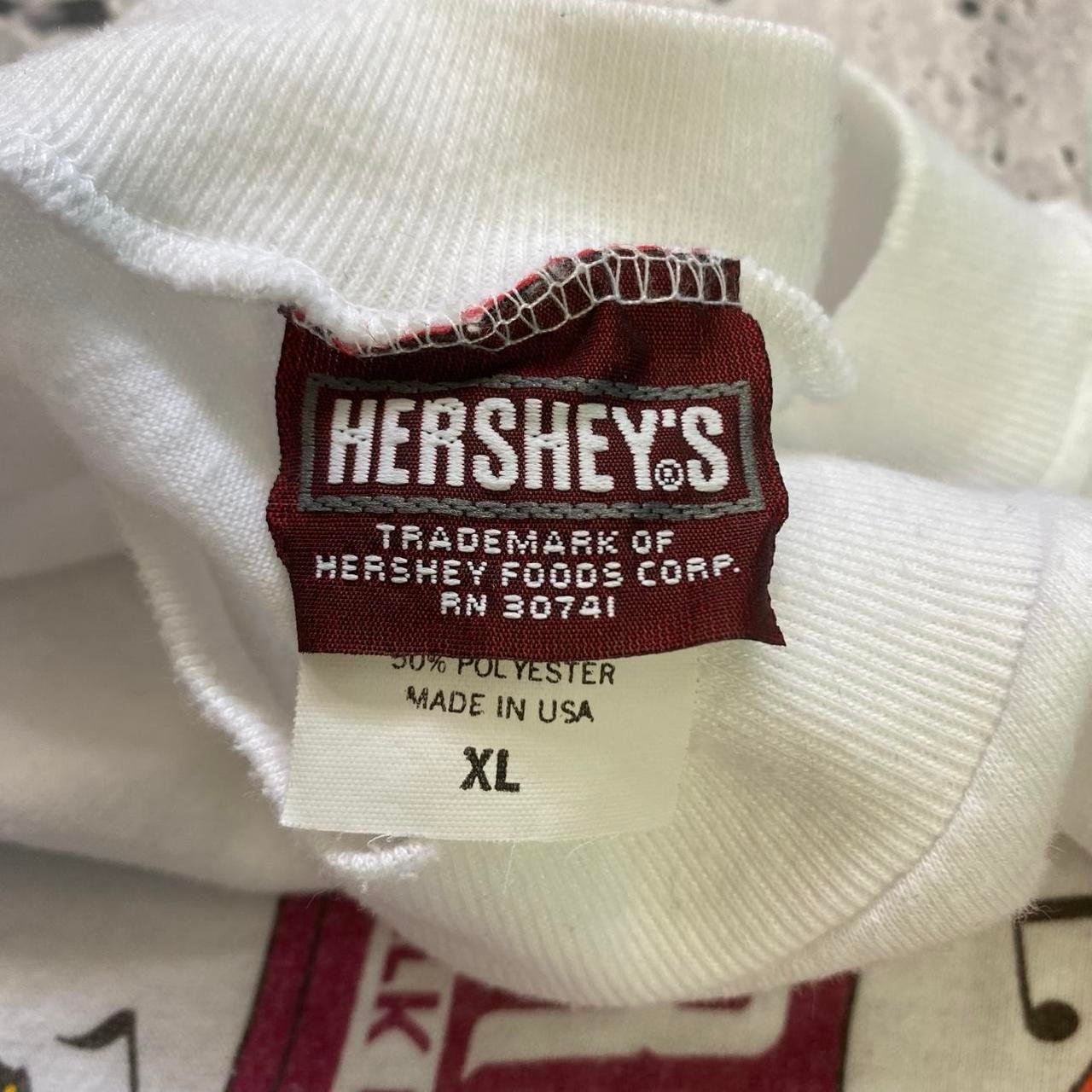 90s Hershey's Chocolate Single Stitch T-Shirt - Medium - Image 8