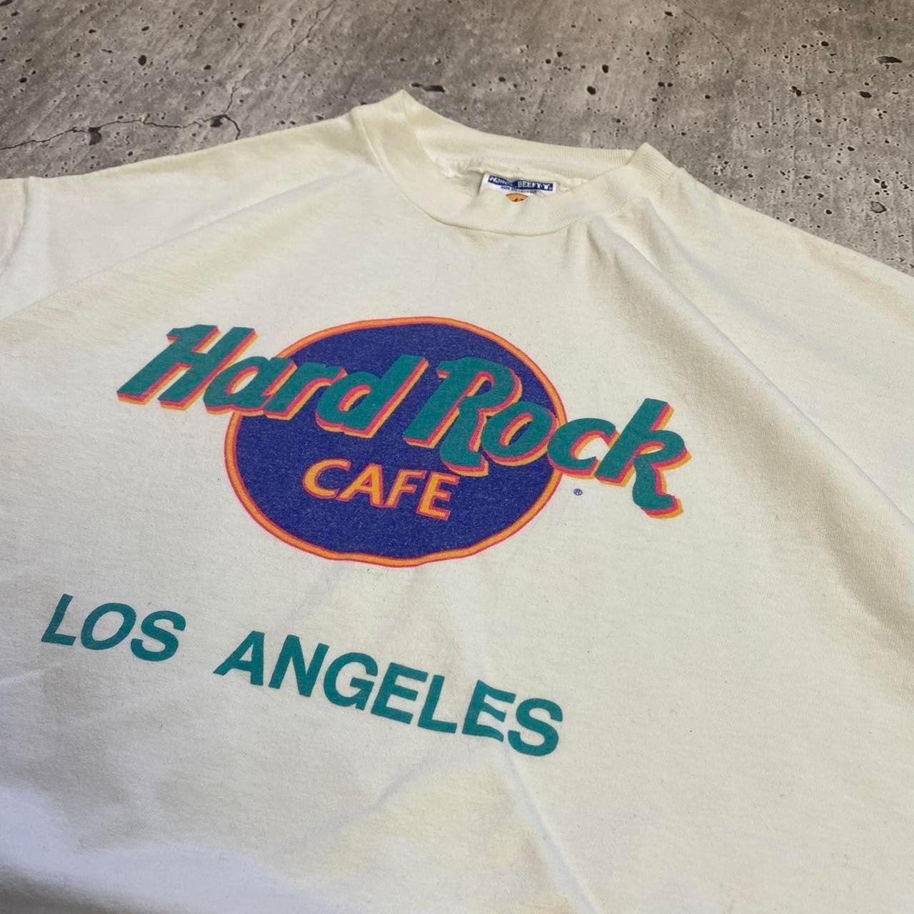 90s Hard Rock Café Los Angeles T-Shirt - Large - Image 5