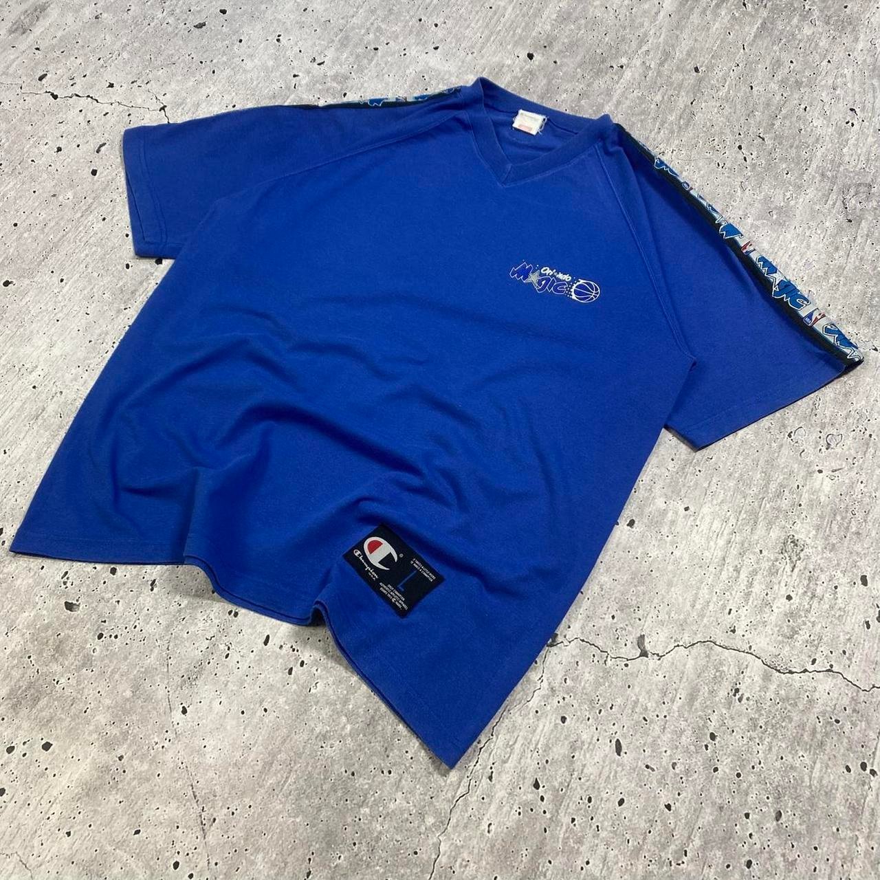 90s Champion NBA Orlando Magic Basketball T-Shirt - Large - Image 3