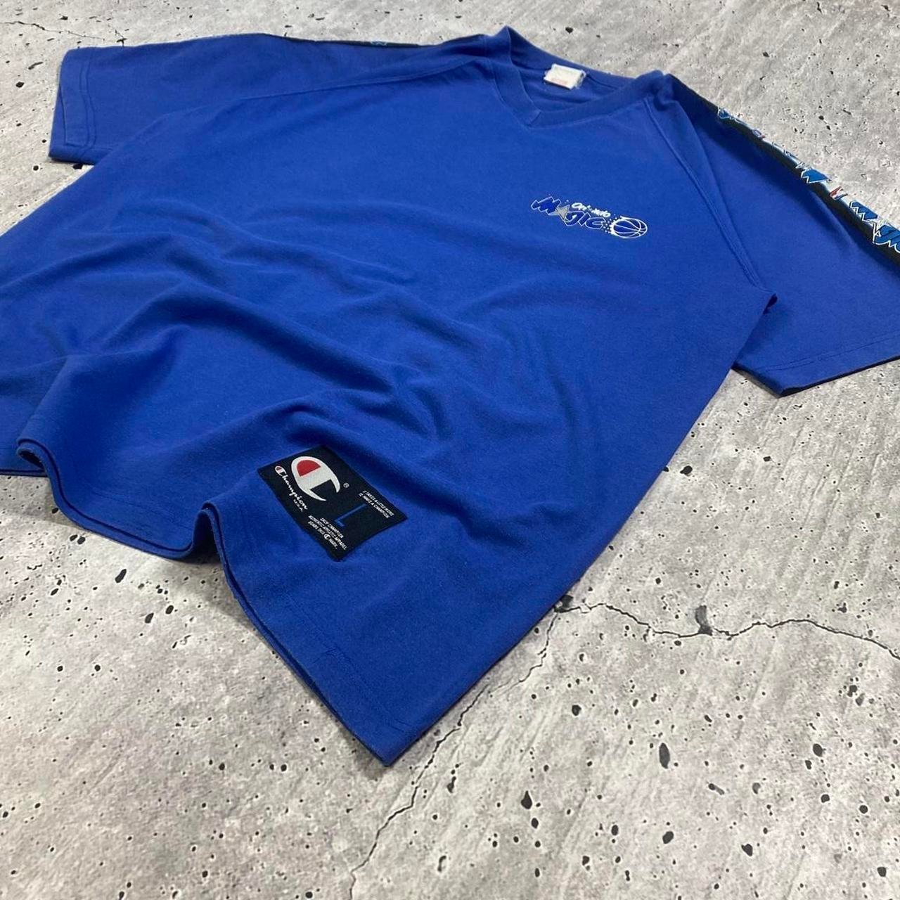 90s Champion NBA Orlando Magic Basketball T-Shirt - Large - Image 6