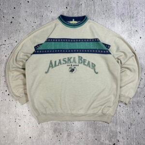 Vintage Knitted Sweatshirt - XL