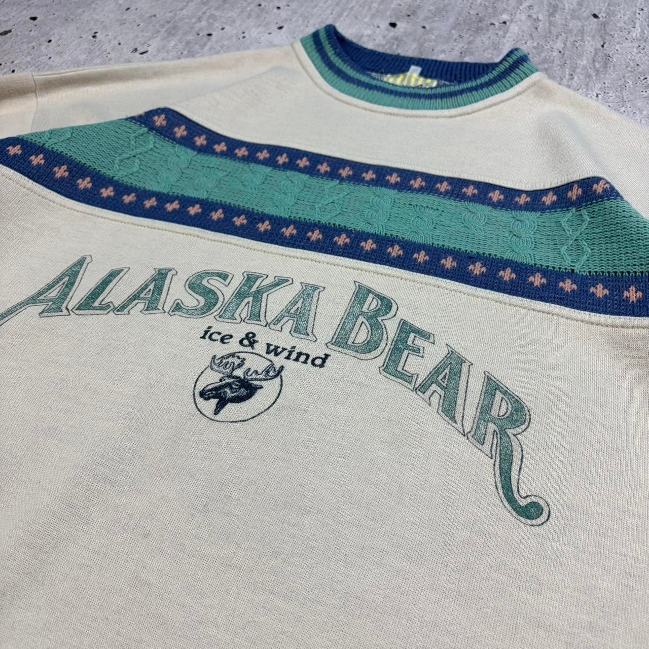 Vintage Knitted Sweatshirt - XL - Image 5