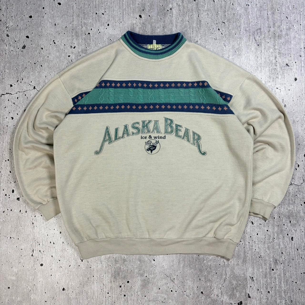 Vintage Knitted Sweatshirt - XL