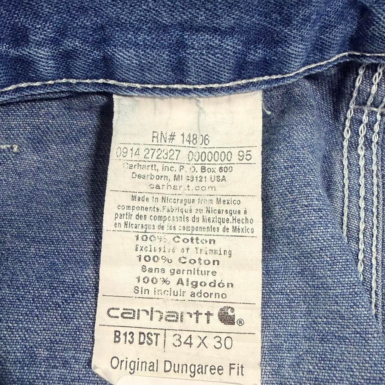 Carhartt Carpenter Jeans - 34W x 30L - Image 8