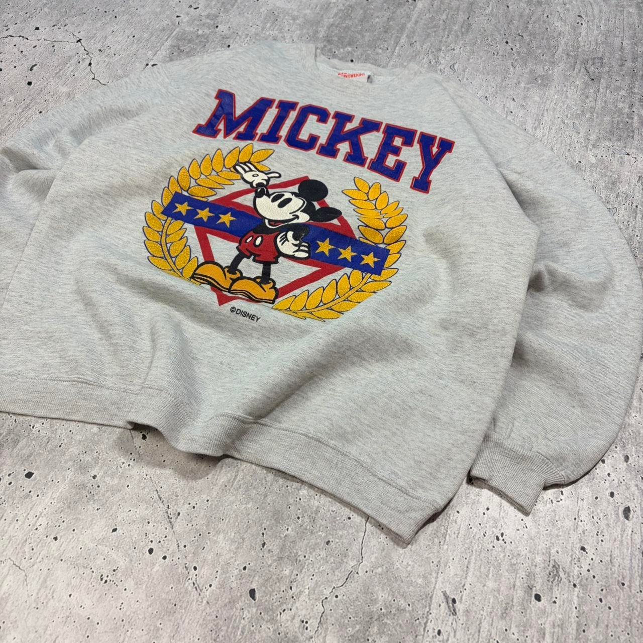 Vintage 90s Disney Mickey Mouse Sweatshirt - XL - Image 6
