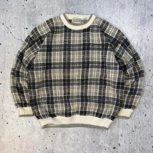 Vintage 90s Cotton Traders Pattern Knit Jumper - Medium