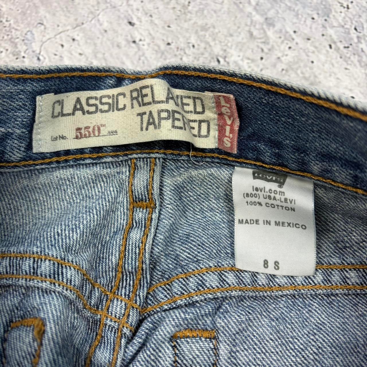 Women's Levi's 550 Jeans - 8 S (28W x 28L) - Image 8